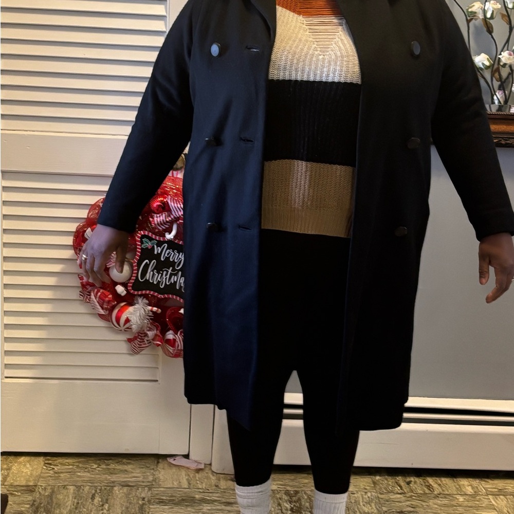 Classic Black Women's Trench Coat